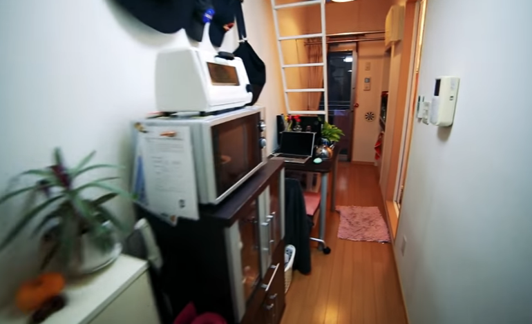 apartamento de 8 metros cuadrados en Tokio