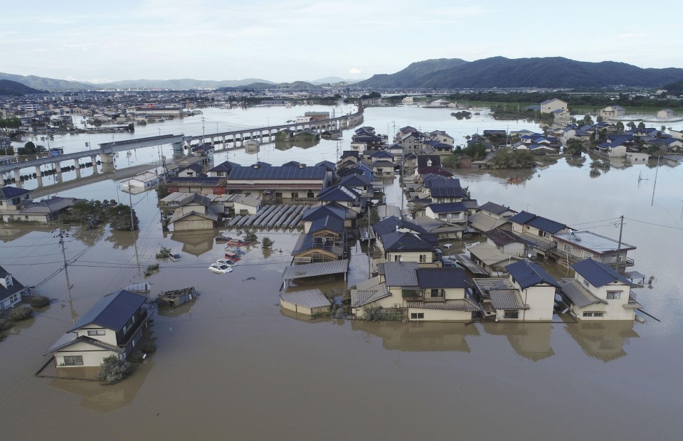 lluvias inundaciones japón