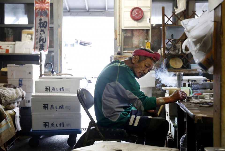 cierra el mercado tsukiji