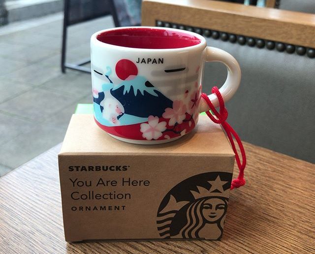 tazas de invierno de Starbucks Japan