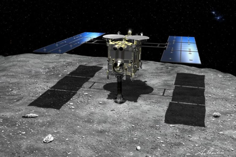 Hayabusa2 aterriza en asteroide Ryugu
